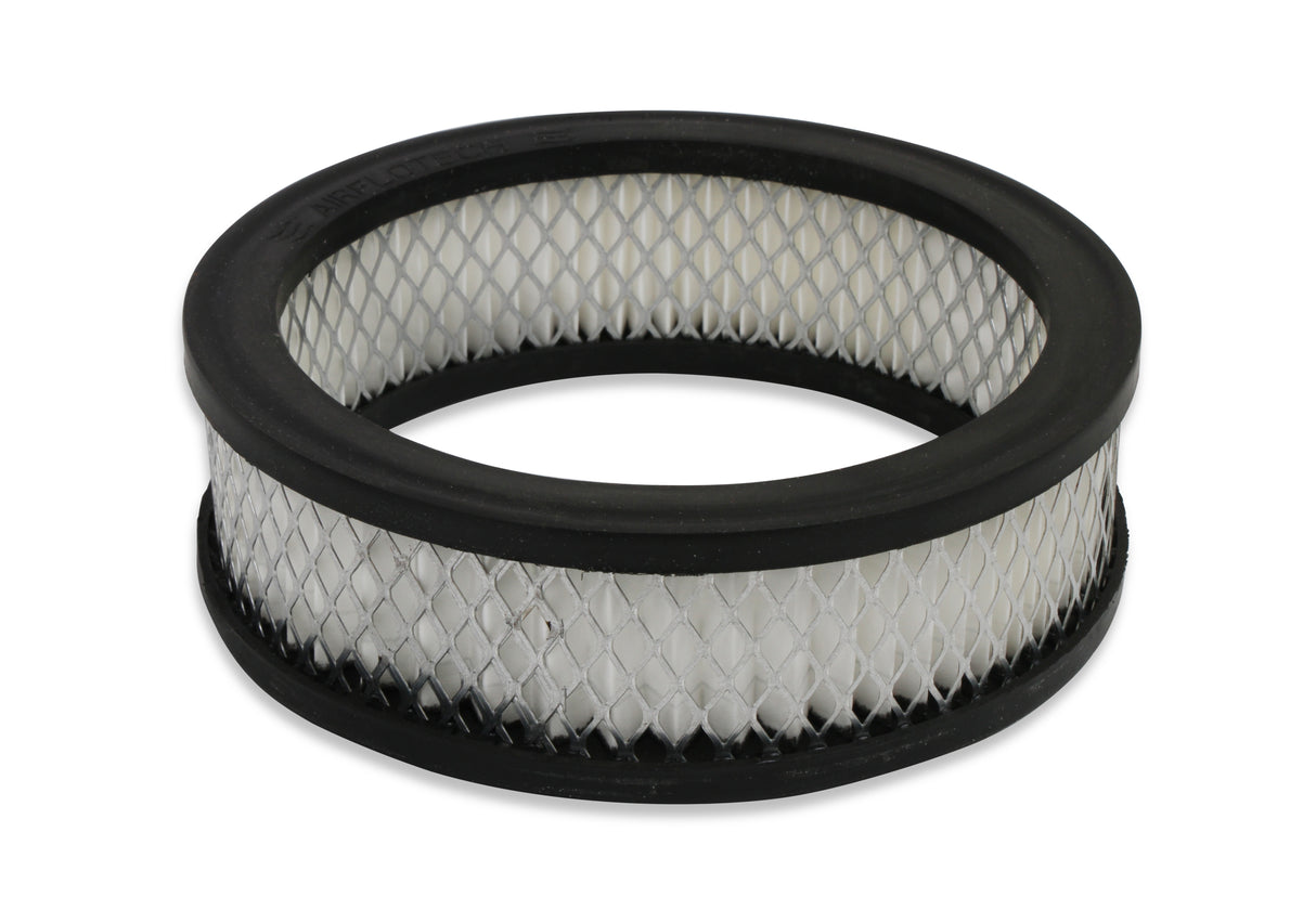 Mr Gasket Air Cleaner - 6-1/2 Inch Diameter, 2 Inch Tall - Chrome - 1486