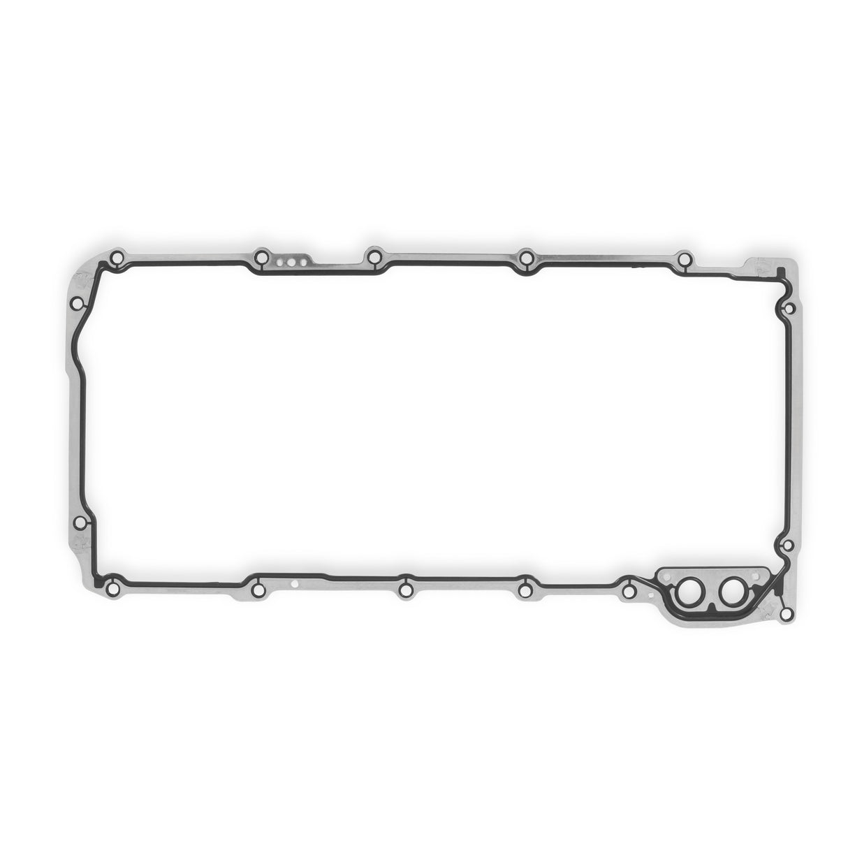 Mr Gasket Oil Pan Gasket - Molded Rubber with aluminum Carrier - 6665G