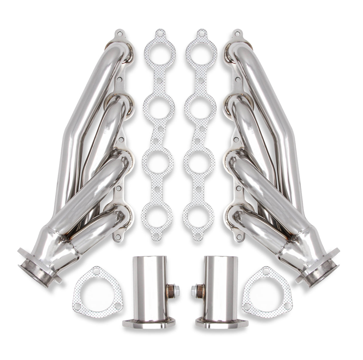 Flowtech Shorty Headers - Polished - 11576FLT