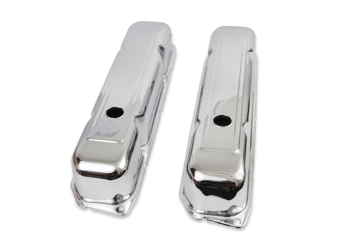 Mr Gasket Chrome Valve Covers - 9807