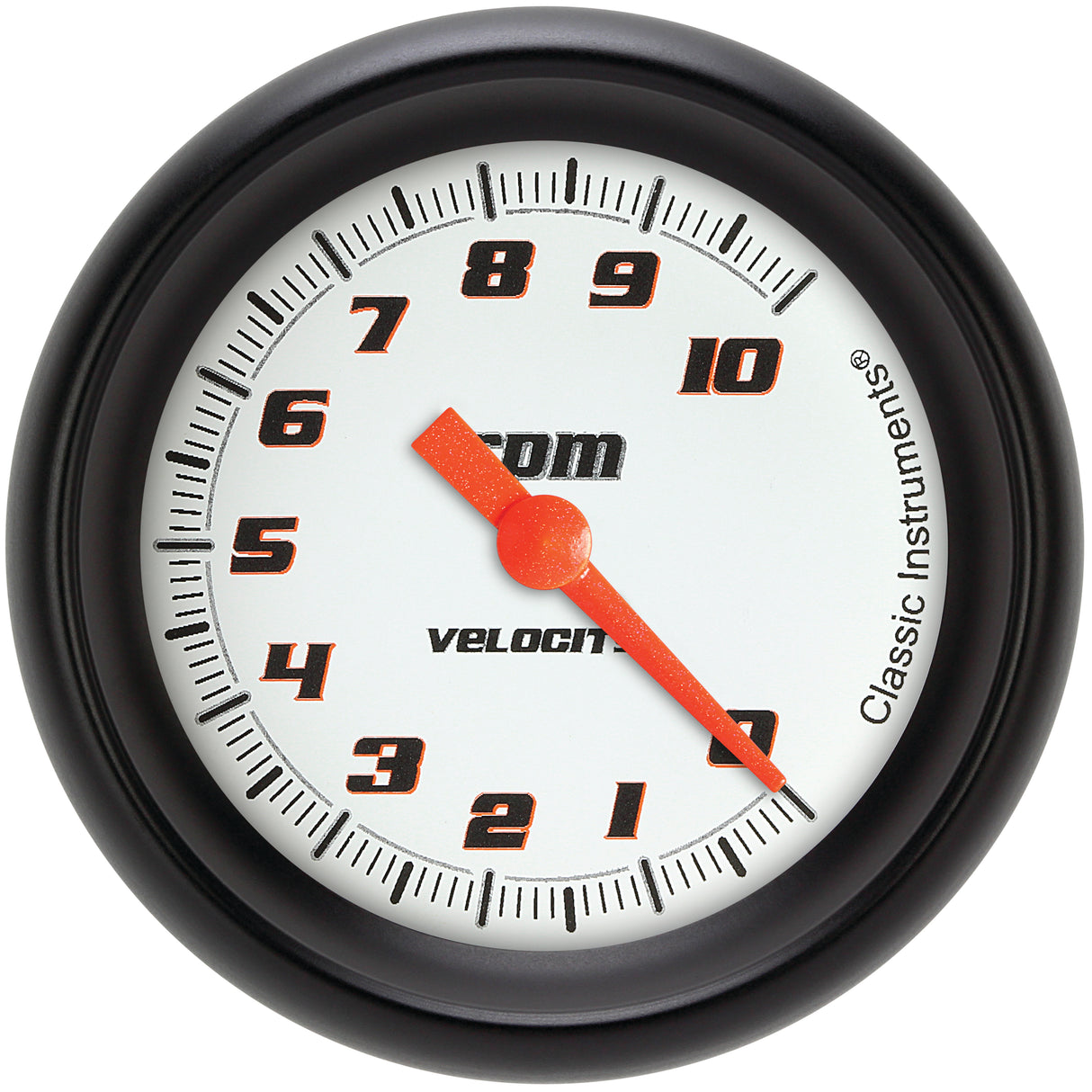 Classic Instruments Velocity White 2-5/8" Tachometer Gauge - VS383WBPF