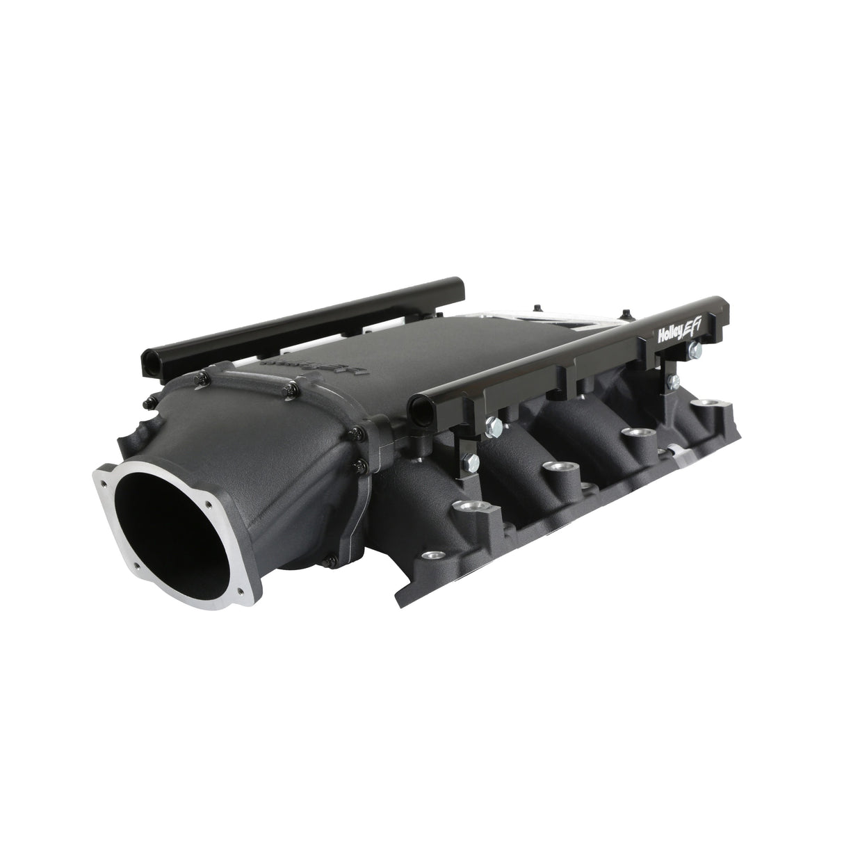 Holley EFI Gen V LT Ultra Lo-Ram Black Kit with 102mm TB and 100lb injectors - 300-719BK-100K