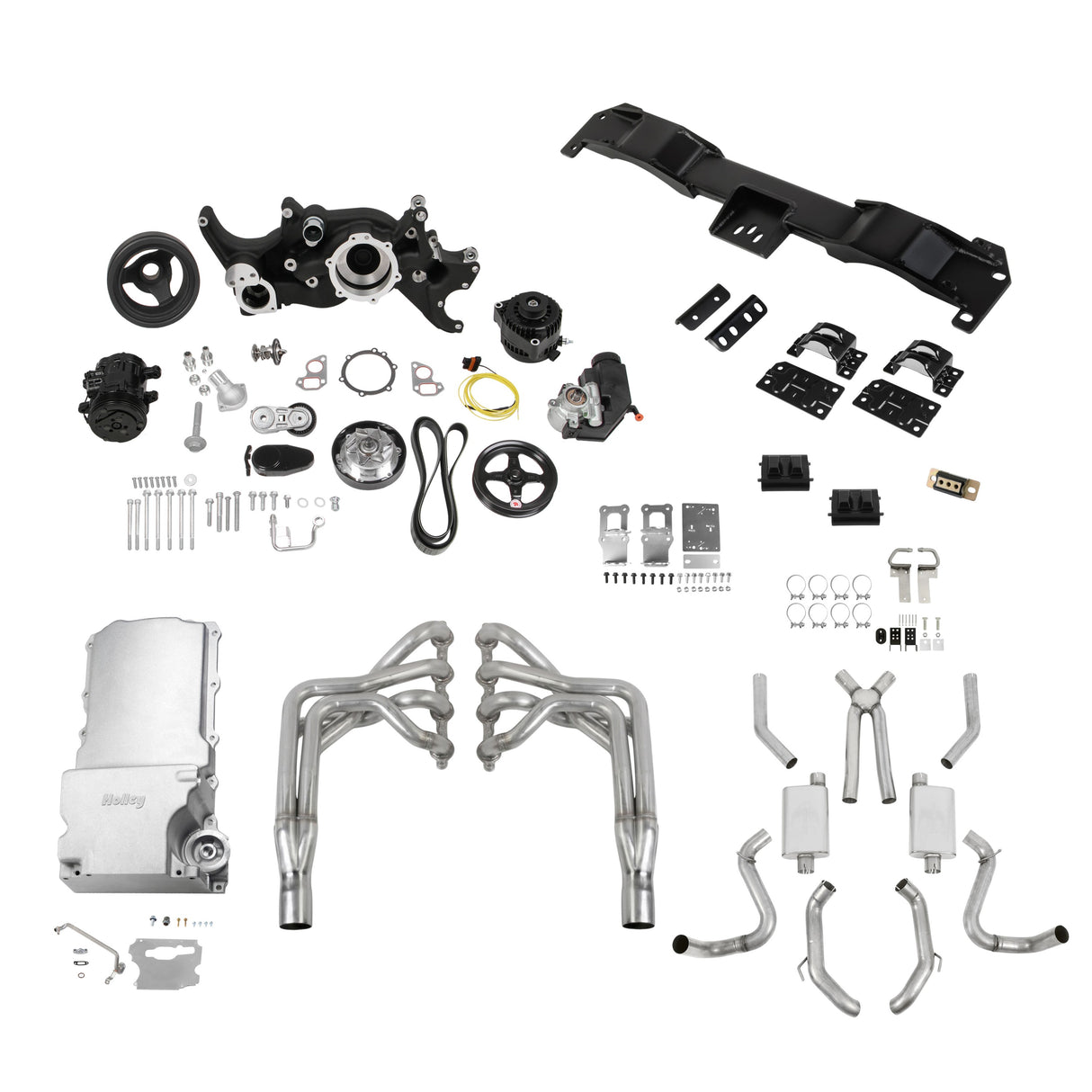 Holley GM 70-74 F-Body Level 5 LS Swap Essentials - Automatic - SE5-GM2FE-LSX-A