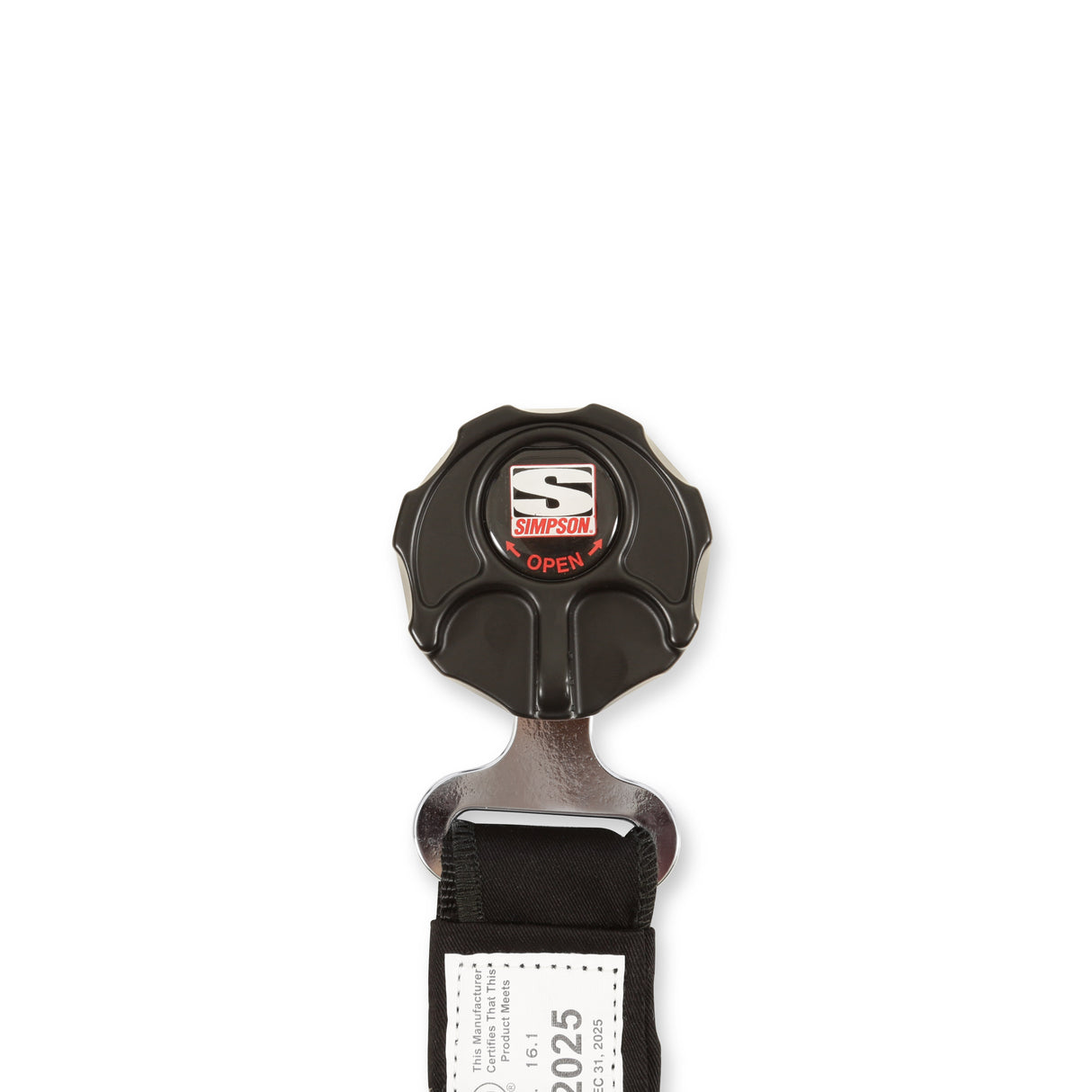 Simpson 29116KT ROTCL DRAG RACE 5Wrap-AroundY Black Nomex - 29116KT