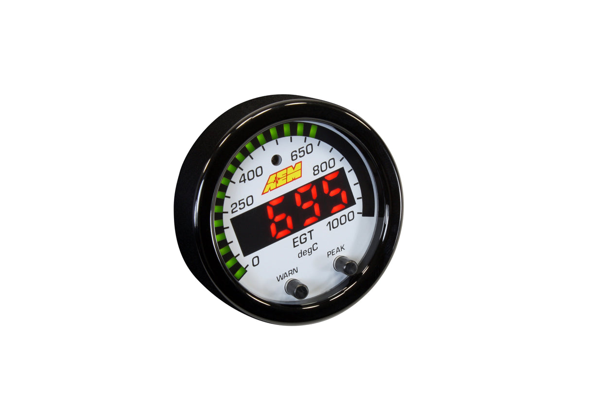 AEM X-Series EGT Gauge Kit - 30-0305