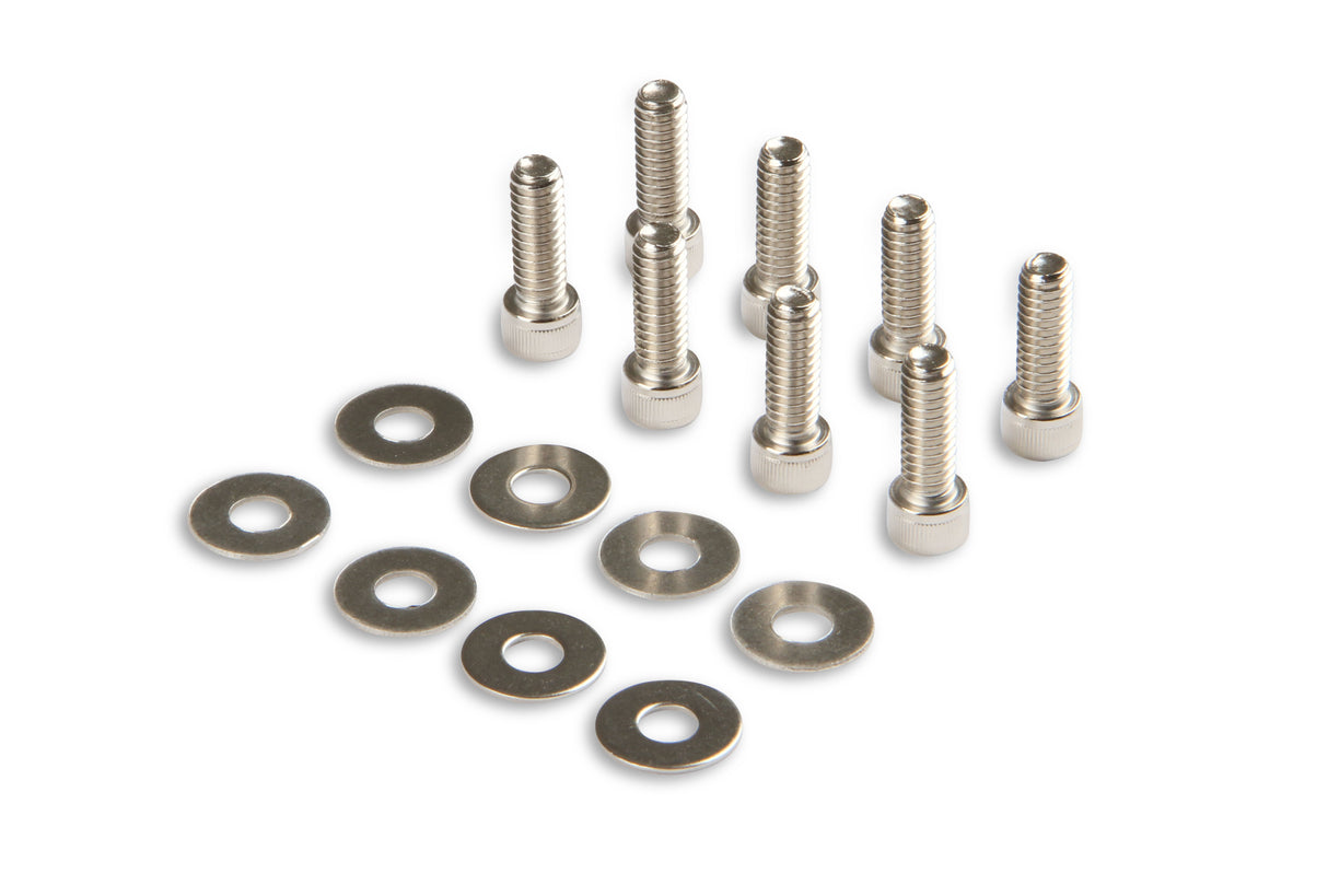 Mr Gasket Fabricated Aluminum Valve Covers - Silver Finish - 6817G