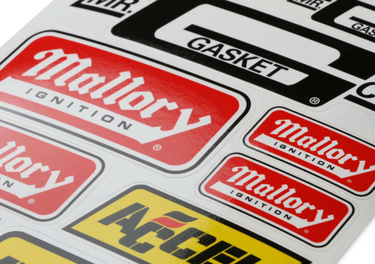 Mr Gasket Decal Assortment - 7007G