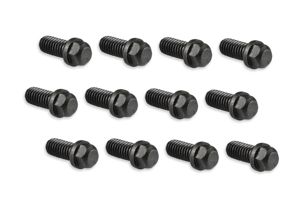Mr Gasket Header Bolts - 3/8-16 x 3/4 Inch Hex Head - Set of 12 - 915