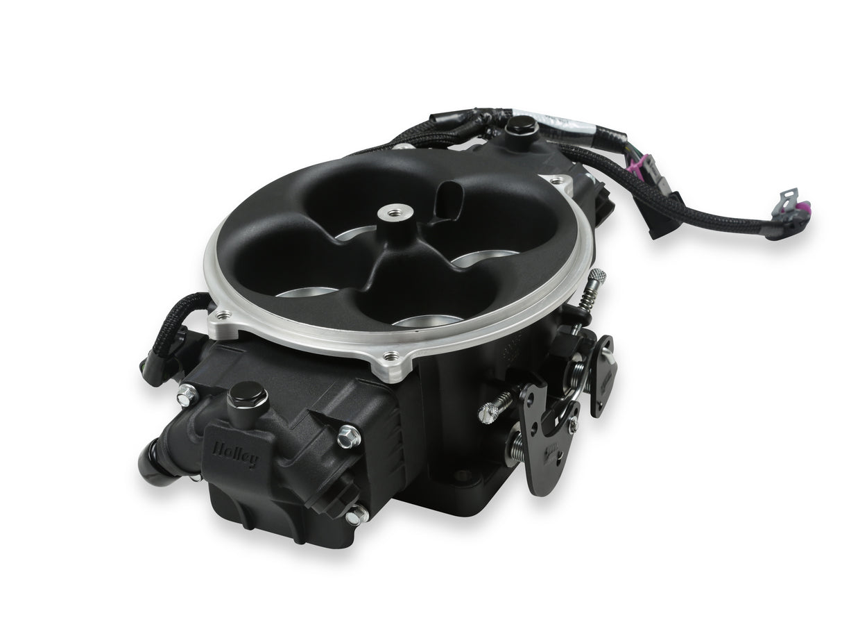Holley EFI Terminator X Stealth 4500 Service Throttle Body - Black - 534-304
