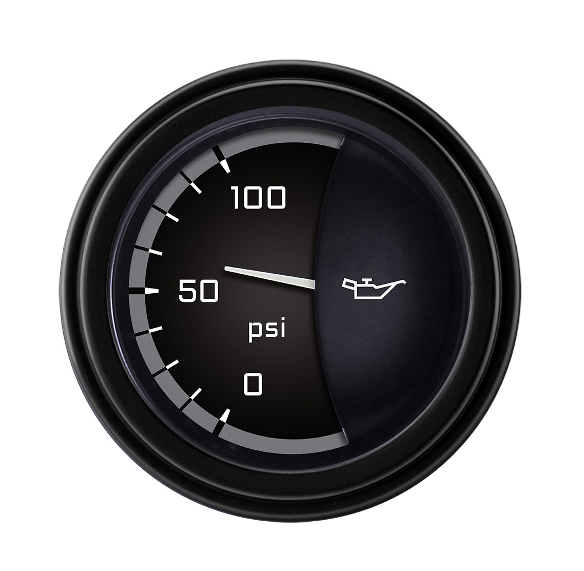 Classic Instruments AutoCross Gray 2 1/8" Oil Pressure - AX81GBLF
