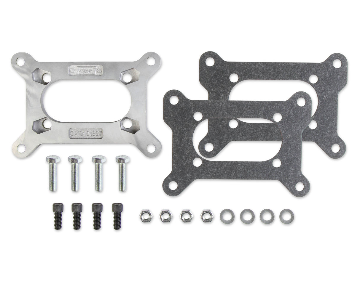 Mr Gasket Mr.Gasket Carb Adapter Kit-Large Holley to Small Rochester 4-Bolt(both 2-Barrel) - 1937MRG
