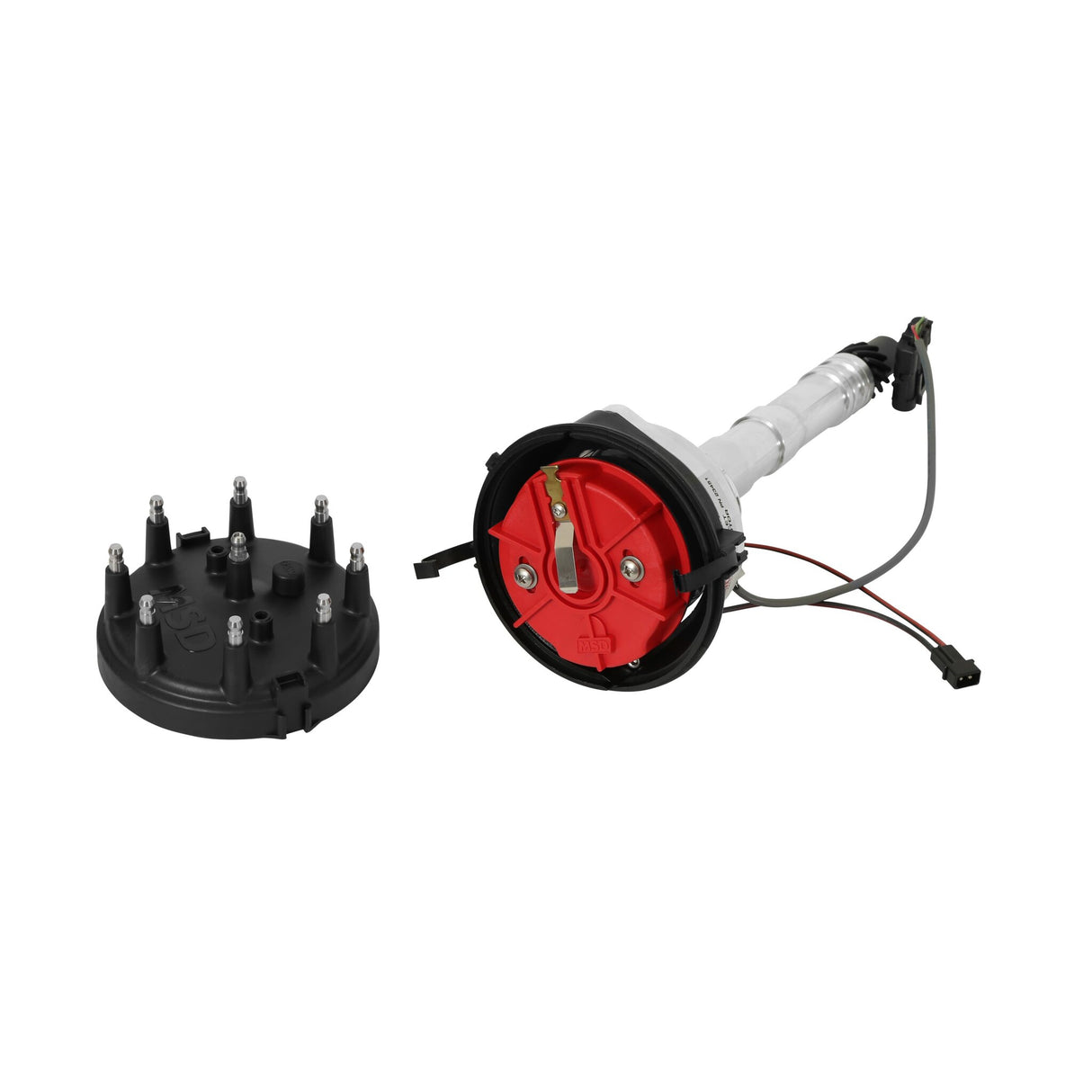 MSD Chevy Cam Sync Distributor, Hall Effect, Large Cap - 23451