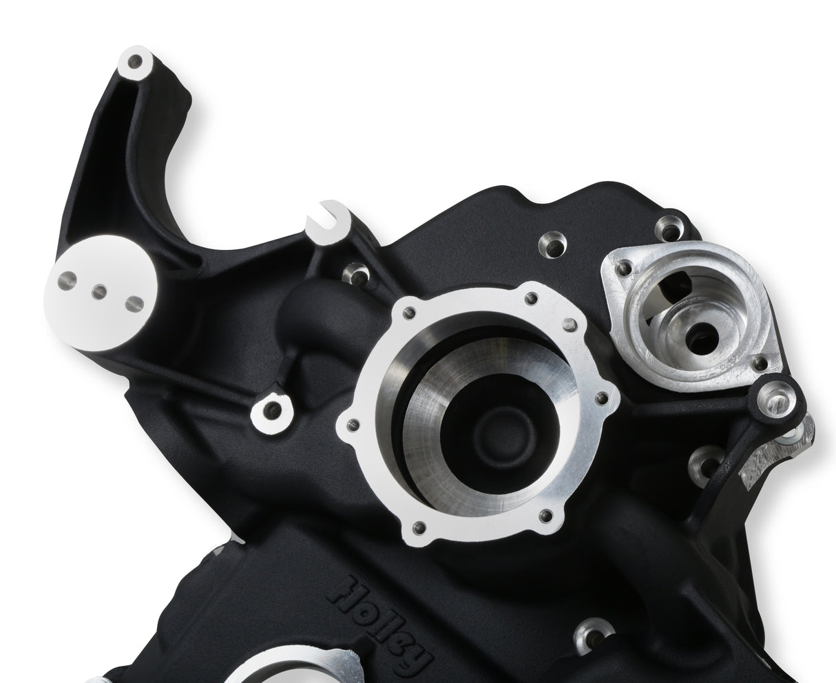Holley 20-291BK Black Mid-Mount Complete Accessory System
