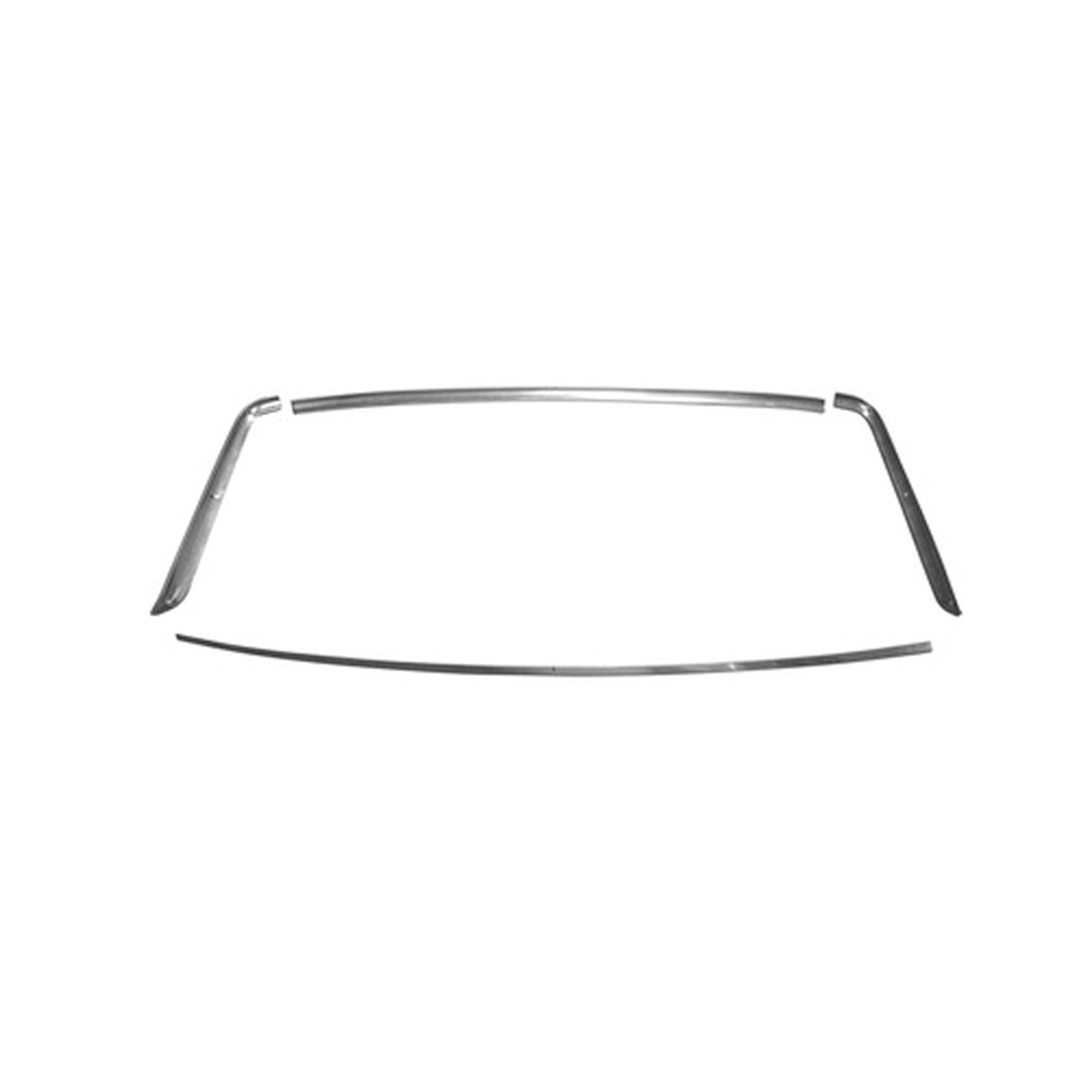 Scott Drake 67-68 Coupe Rear Window Molding Set - C7ZZ-6542404