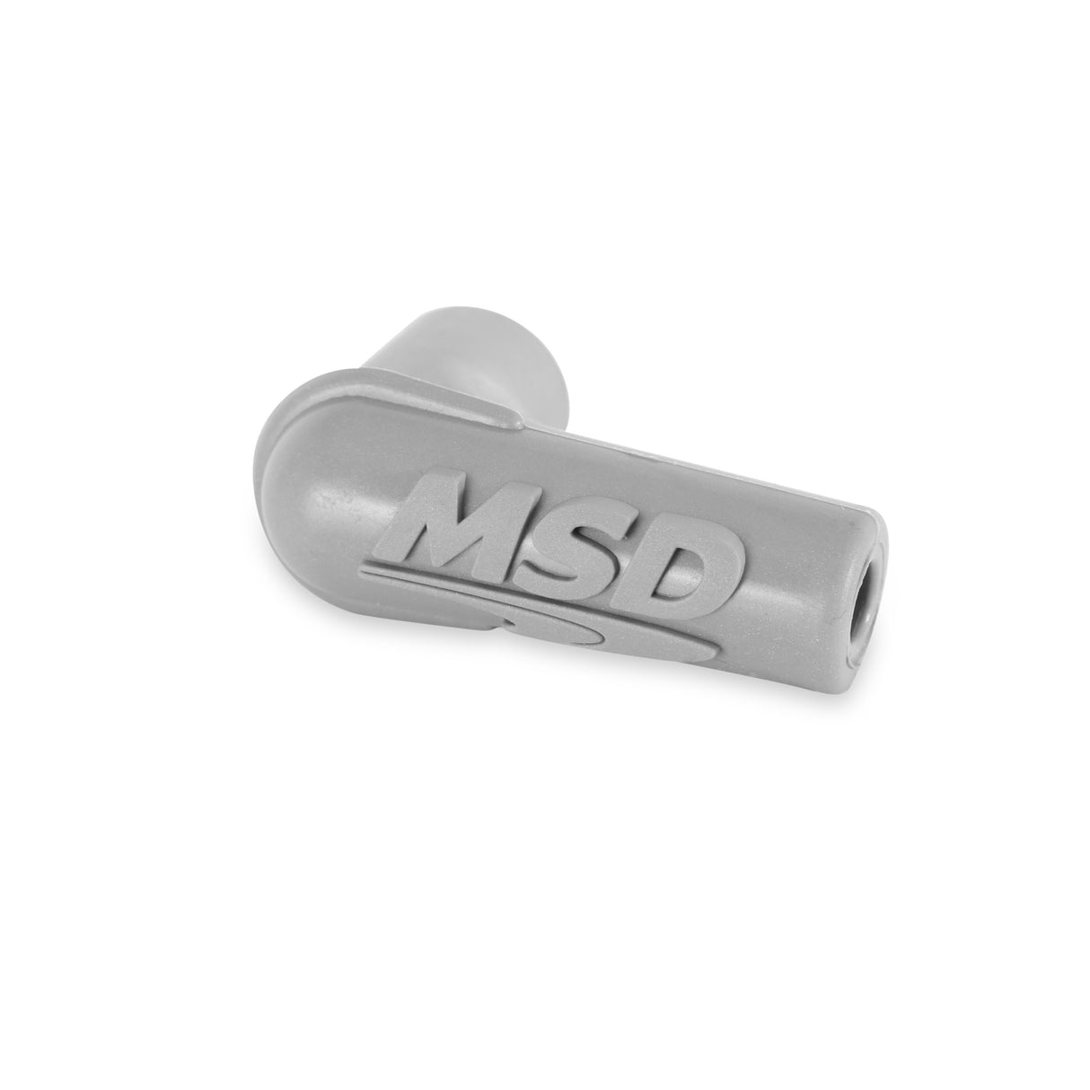 MSD 90° Spark Plug Boot, Gray Silicone, 100each - 34515