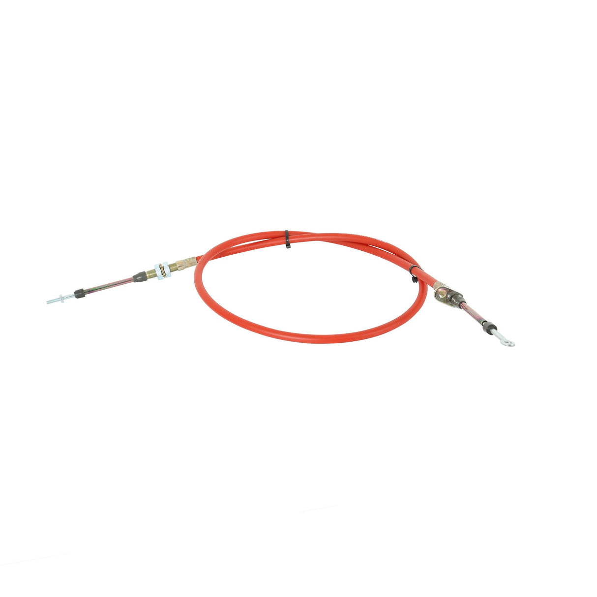 B&M Super Duty Race Shifter Cable - 5-Foot Length - Red - 80833