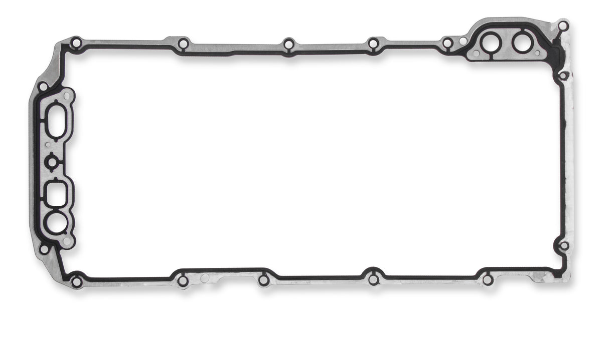 Mr Gasket Oil Pan Gasket - Molded Rubber with aluminum Carrier - - 61060G