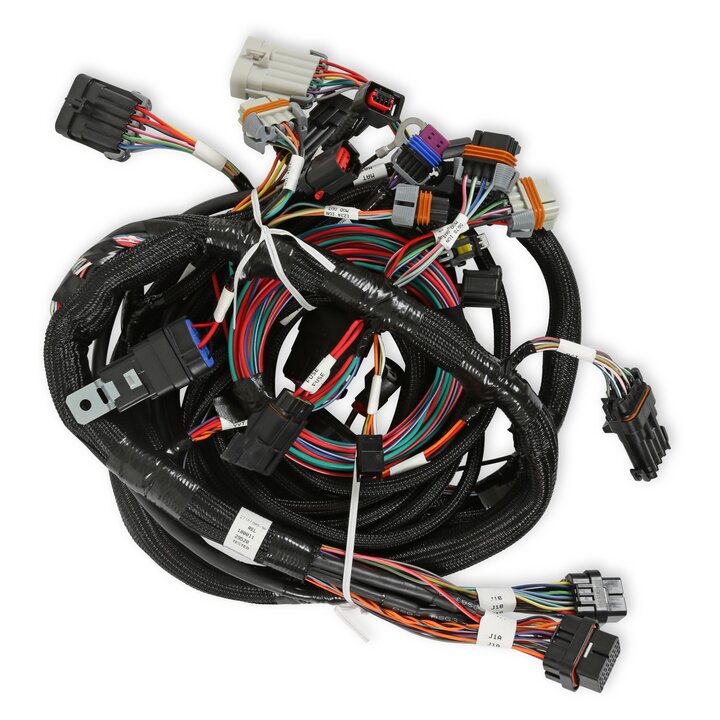 Holley 558-110 EFI Ford Coyote Engine Main Harness w/ Ti-VCT and Stock Coils (2011-2017)