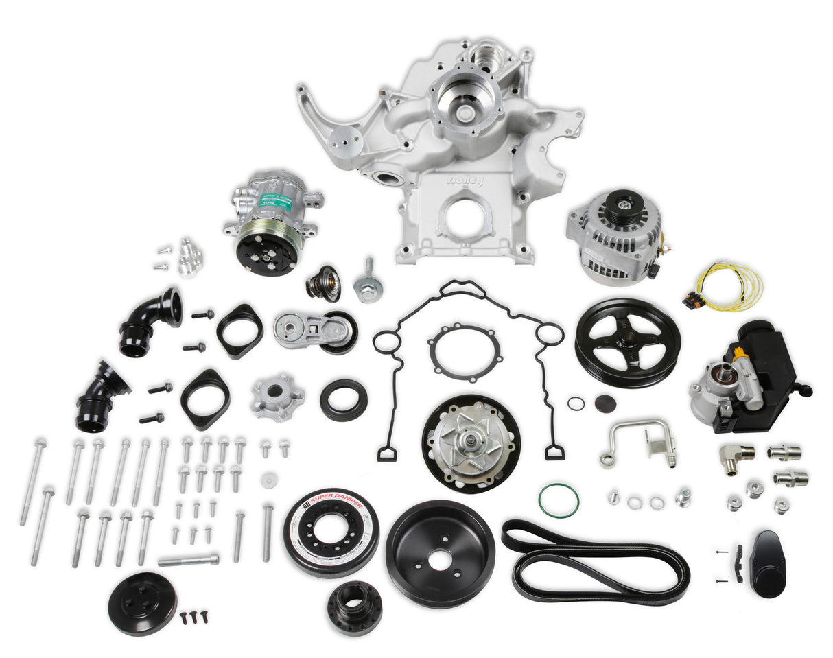 Holley 20-293 Premium Mid-Mount Complete Accessory System