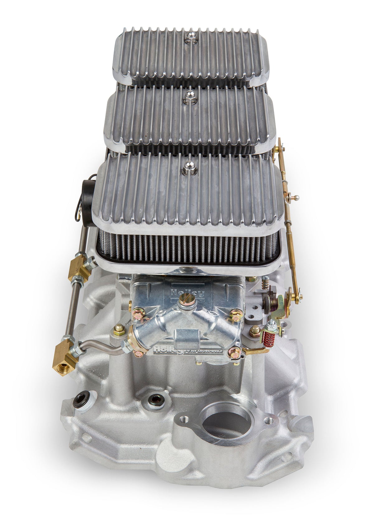 Holley 300-522SA 350 CFM Tri-Power 3x2 SBC Intake and Carburetor Kit