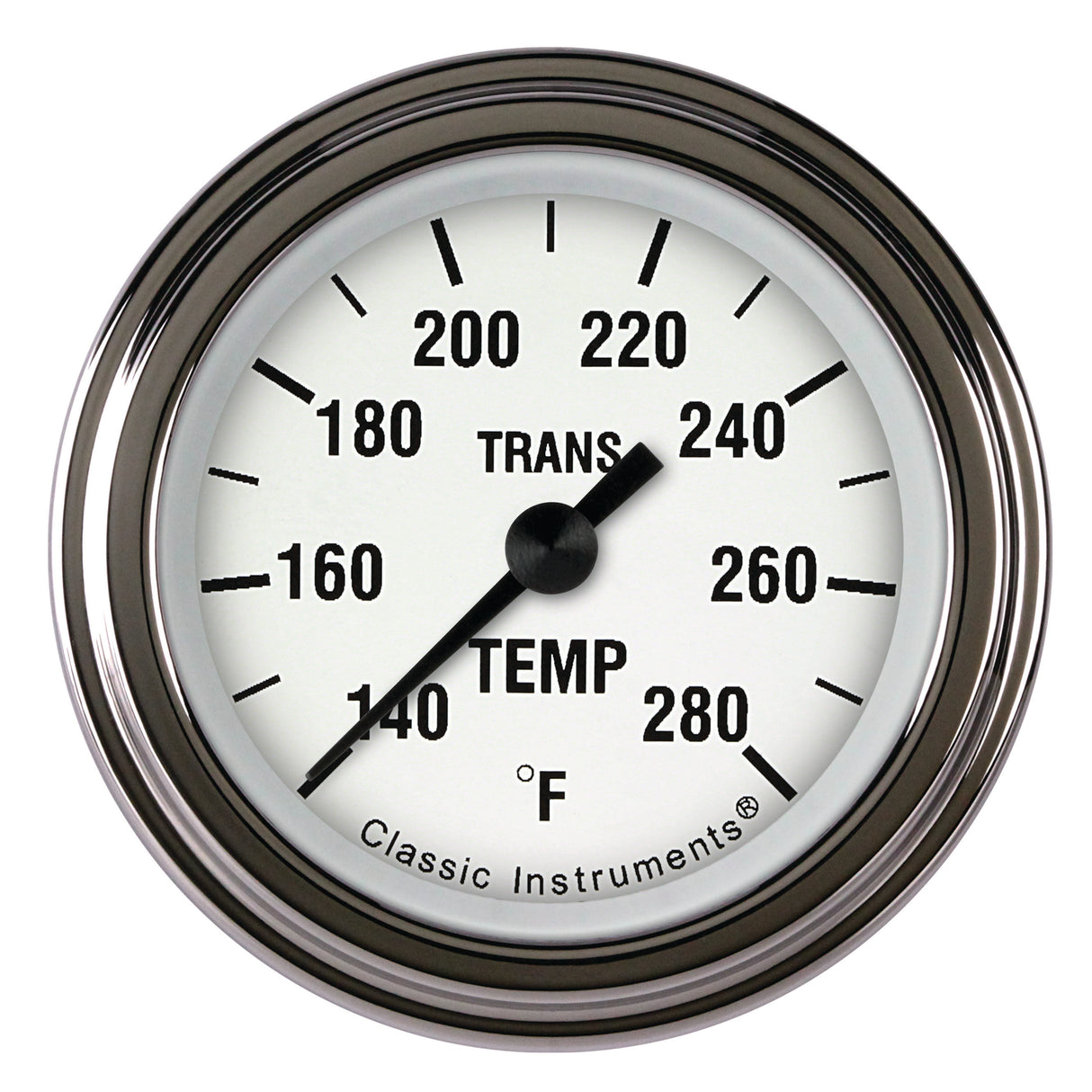 Classic Instruments White Hot 2 1/8" Transmission Temperature Gauge - WH127SLF