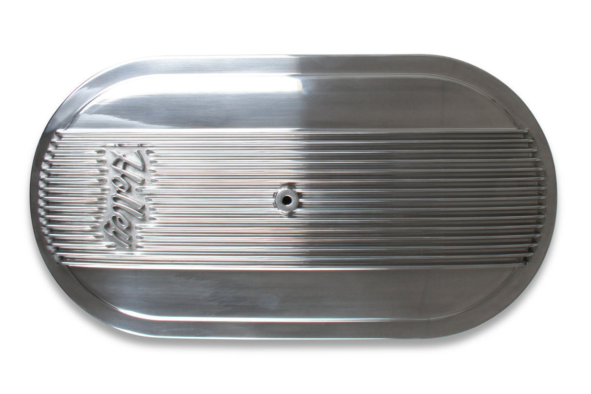 Holley 120-401 Vintage Series Oval Air Cleaner - Polished