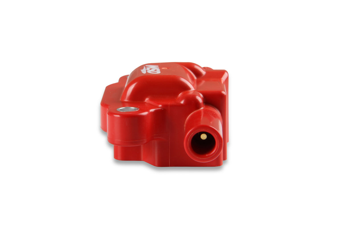 MSD Ignition Coil - GM LS Blaster Series - LS2/LS3/LS4/LS7/LS9 Engines - Red - 8265