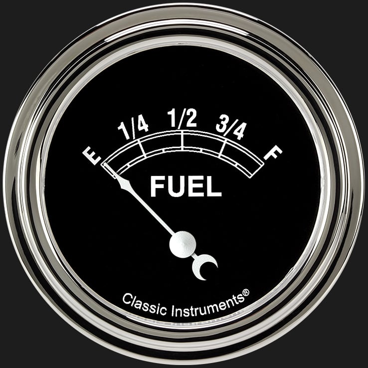 Classic Instruments Traditional 2 5/8" Fuel Gauge - TR209SLF