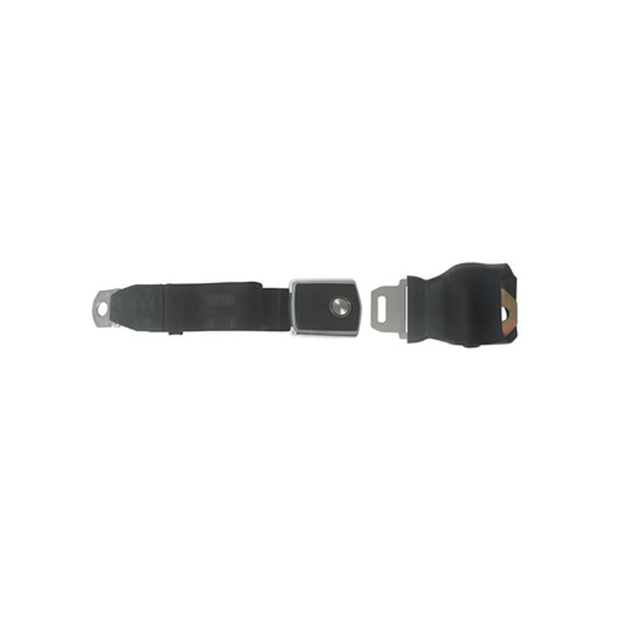 Scott Drake Seat Belt Retractable Deluxe Black Concours - SB-BK-68-CR