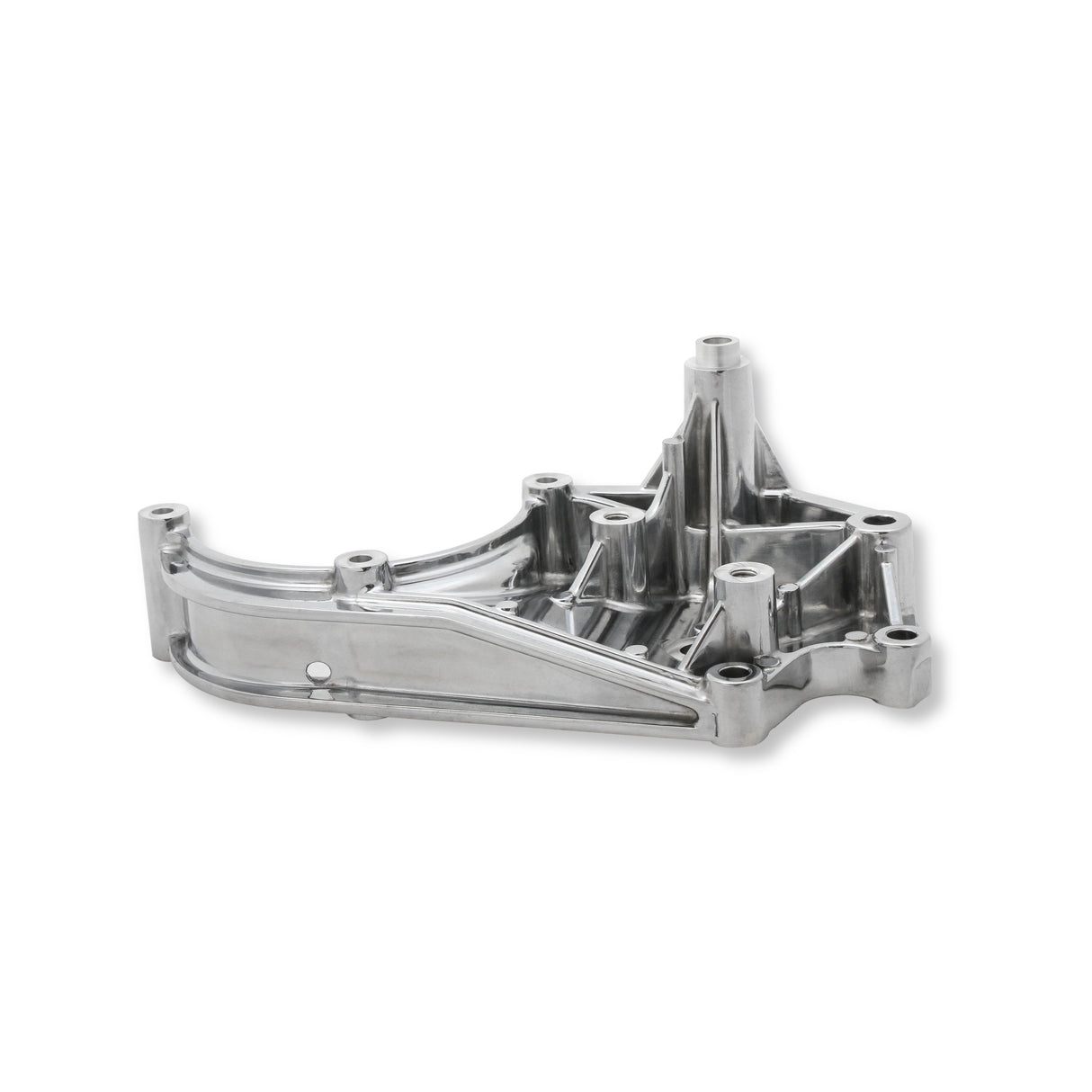 Holley 20-132P LS/LT High-Mount Accessory Drive Bracket - Passenger's & Driver's Side Brackets Polished
