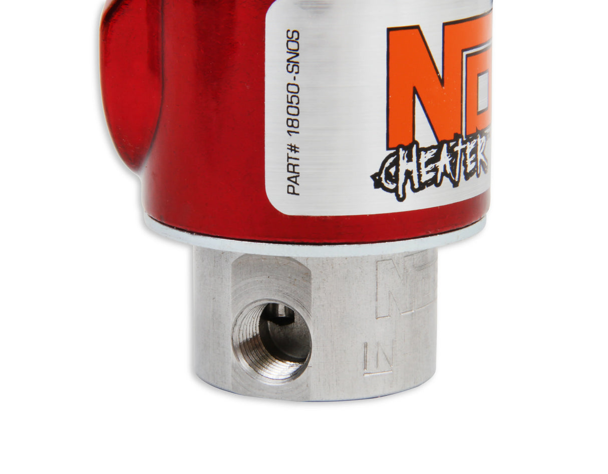 NOS Fuel Solenoid - Red - 18050NOS