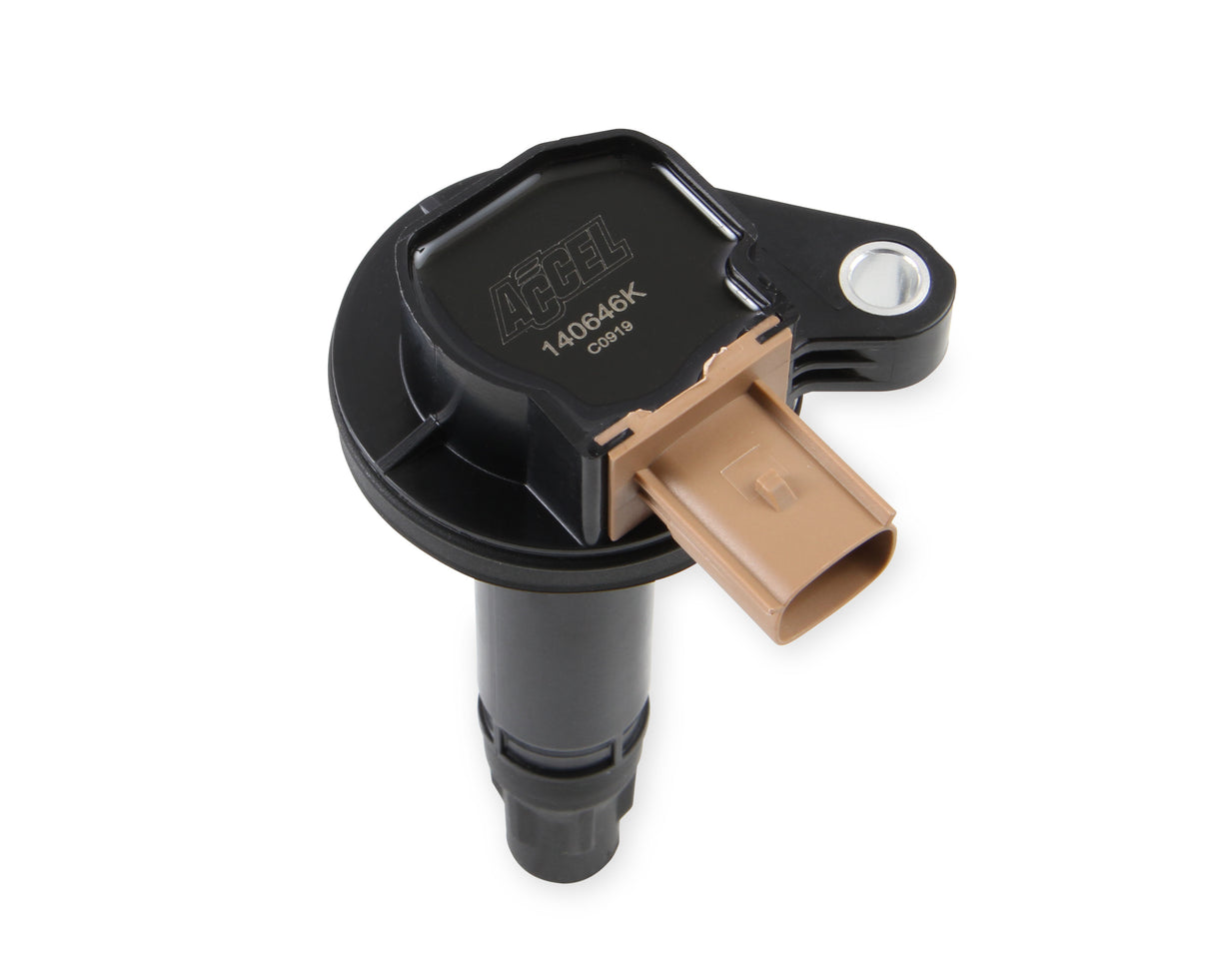 ACCEL Ignition Coil - SuperCoil-2010-2016 Ford EcoBoost 3.5L V6- 6-Pack (3-Pin)- Black - 140646K-6