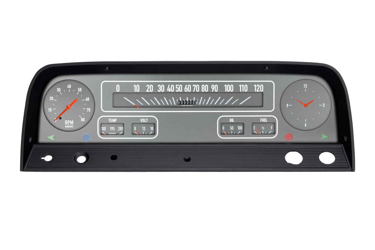 Classic Instruments Classic Truck Package Gray - CT64G
