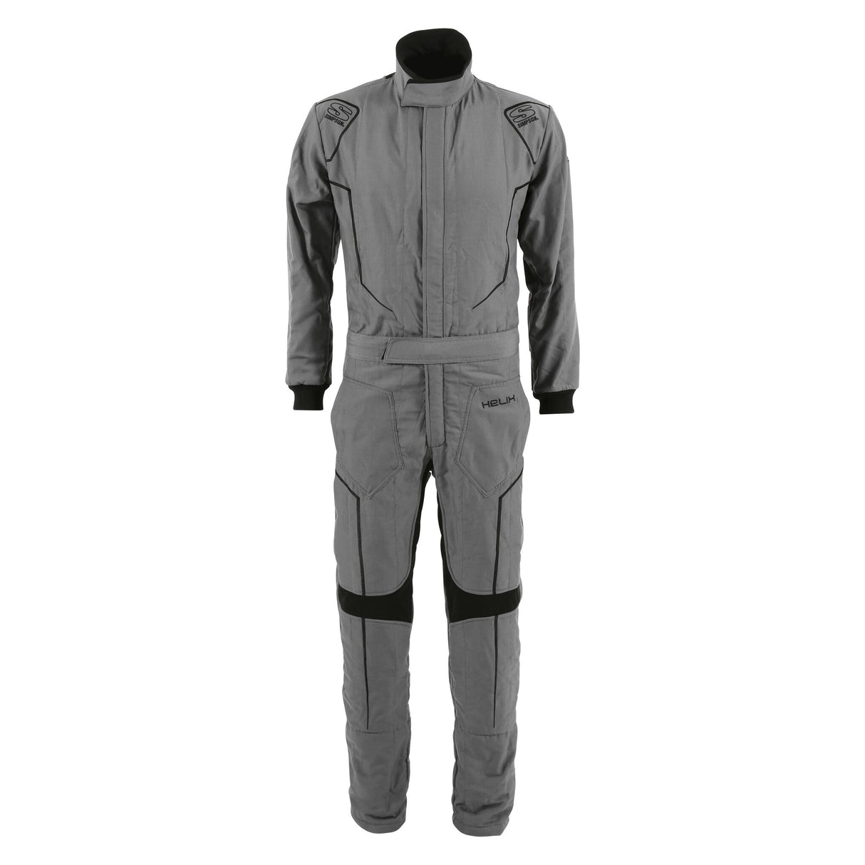 Simpson Safety HELIX SUIT ALLOY BLACK MD - HX05221
