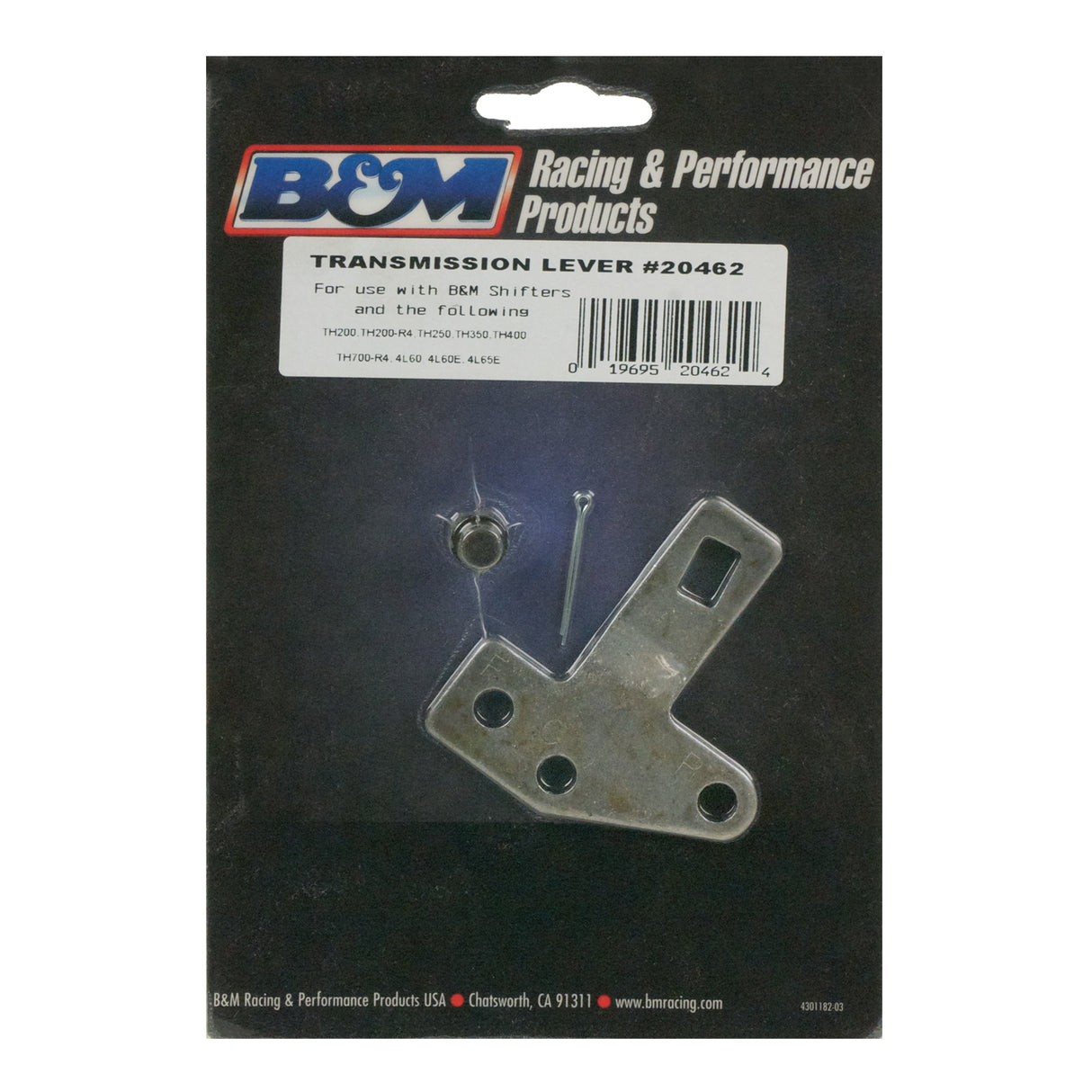 B&M Transmission Shift Lever - GM - 20462BM