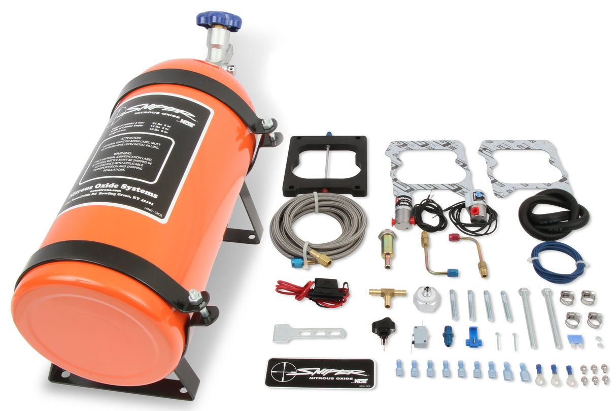 NOS Sniper Wet Nitrous Plate Kit - Quadrajet - 07004NOS