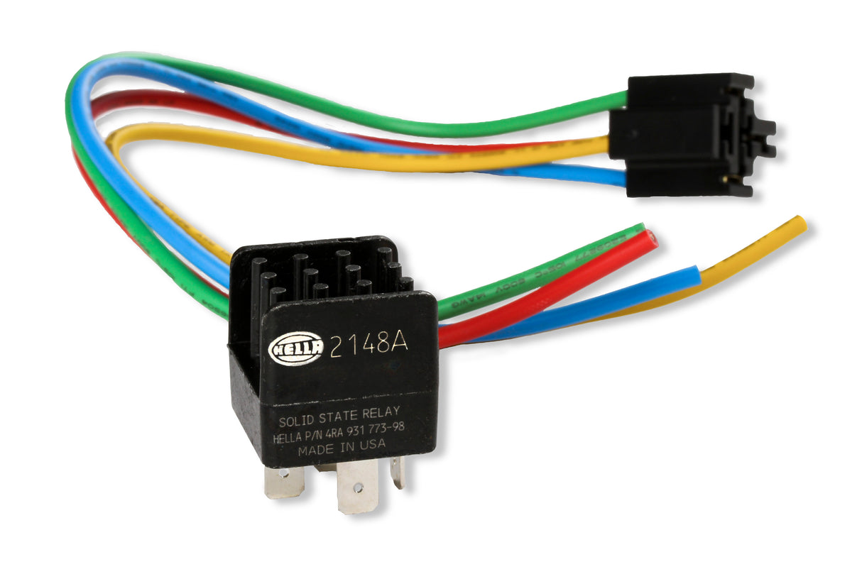 MSD Solid State N/O Relay w/Socket Harness - 89612