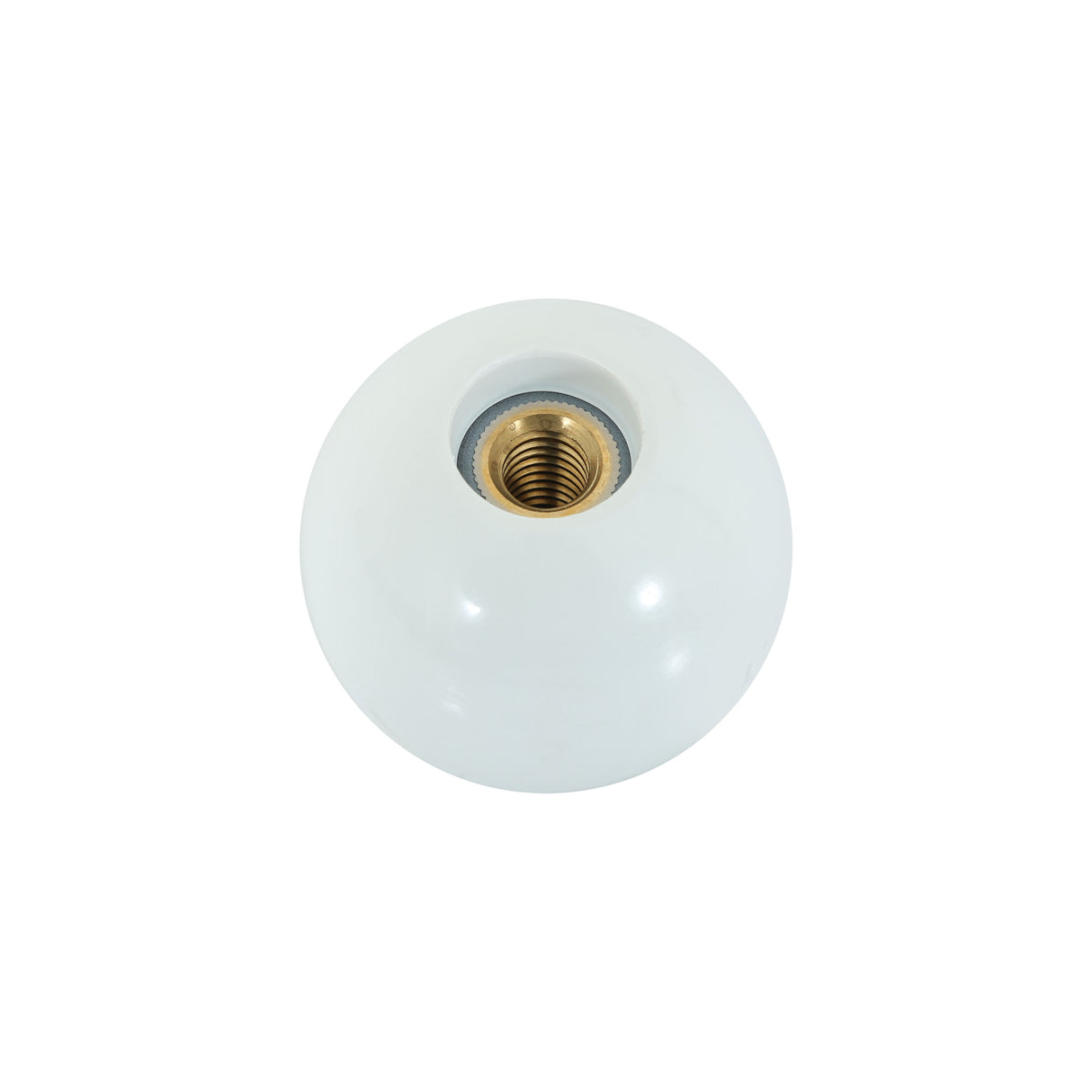 Hurst Shift Knob - 5-Speed Pattern - White - 1630025