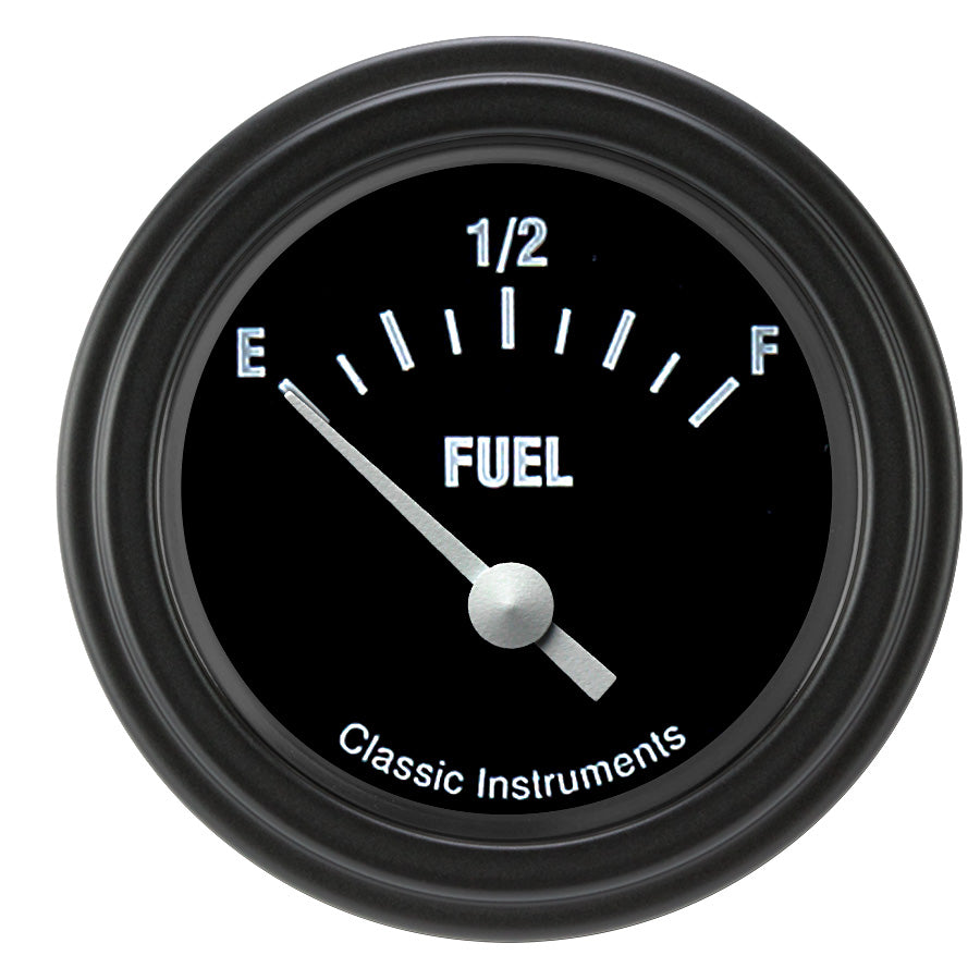 Classic Instruments HOT ROD 2IN FUEL 0-30 - HR14BLF
