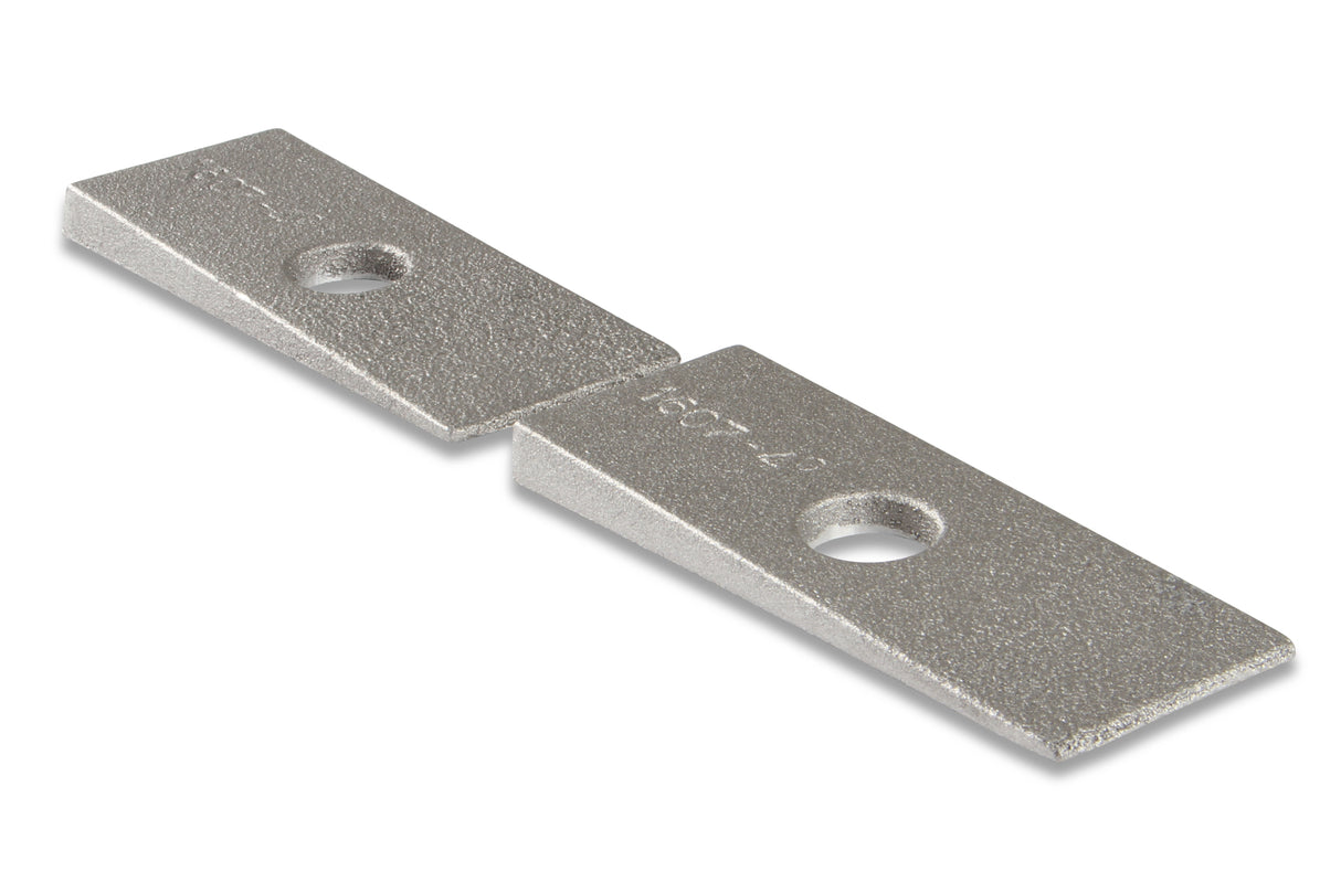 Lakewood Axle Shims - Traction Bar Wedge Kits - 4 degree - Aluminum - 20510