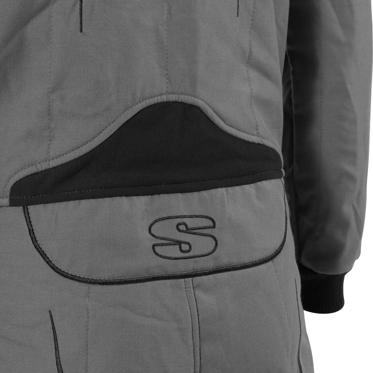 Simpson Safety HELIX SUIT ALLOY BLACK MD - HX05221