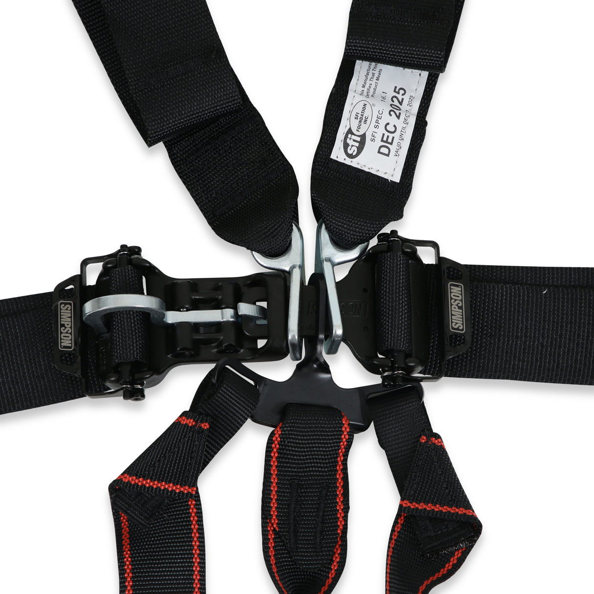 Simpson Latch & Link Harness 2" Double Pull down SFI 16.1 - 12LD7WB