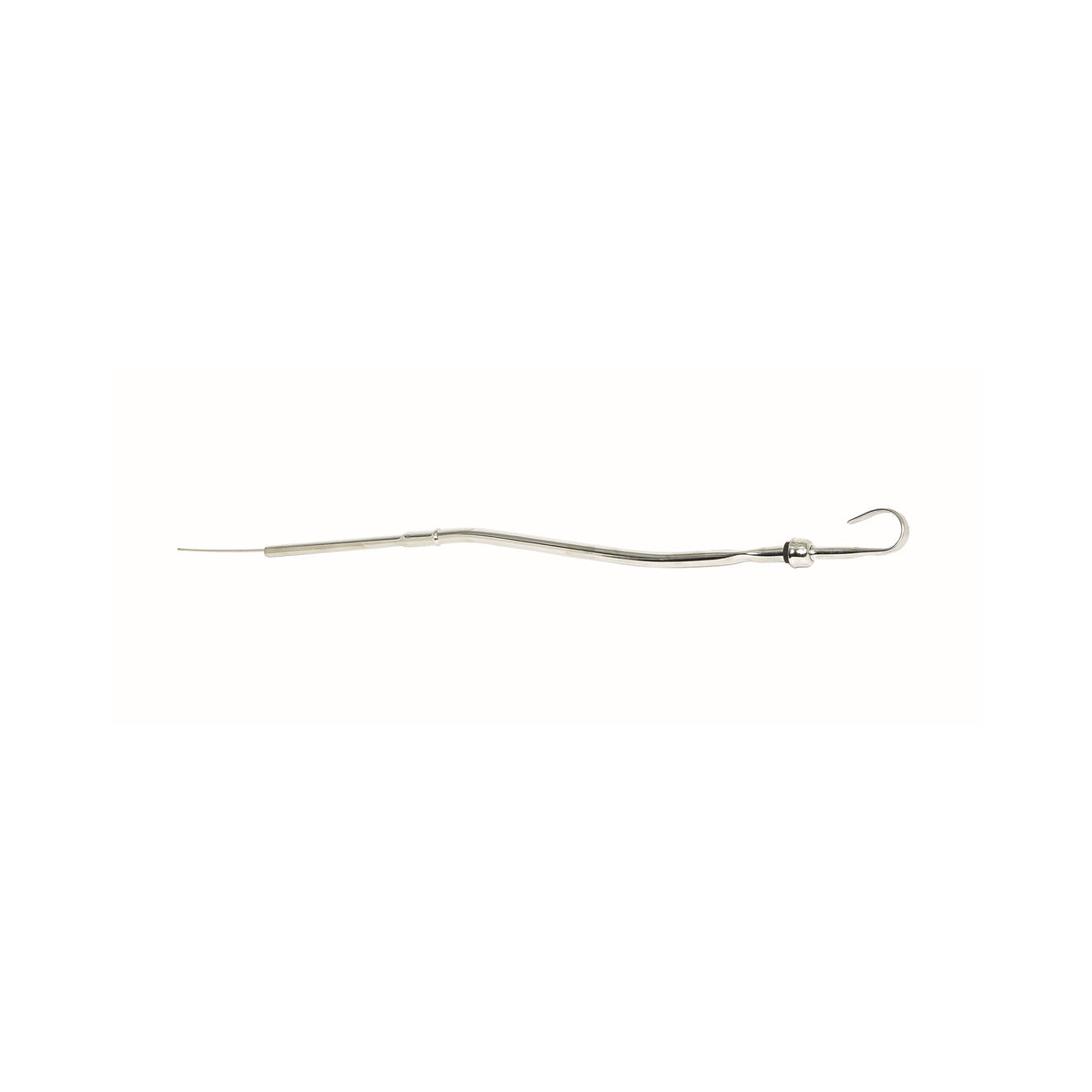Mr Gasket Engine Oil Dipstick & Tube - Chrome - 6925