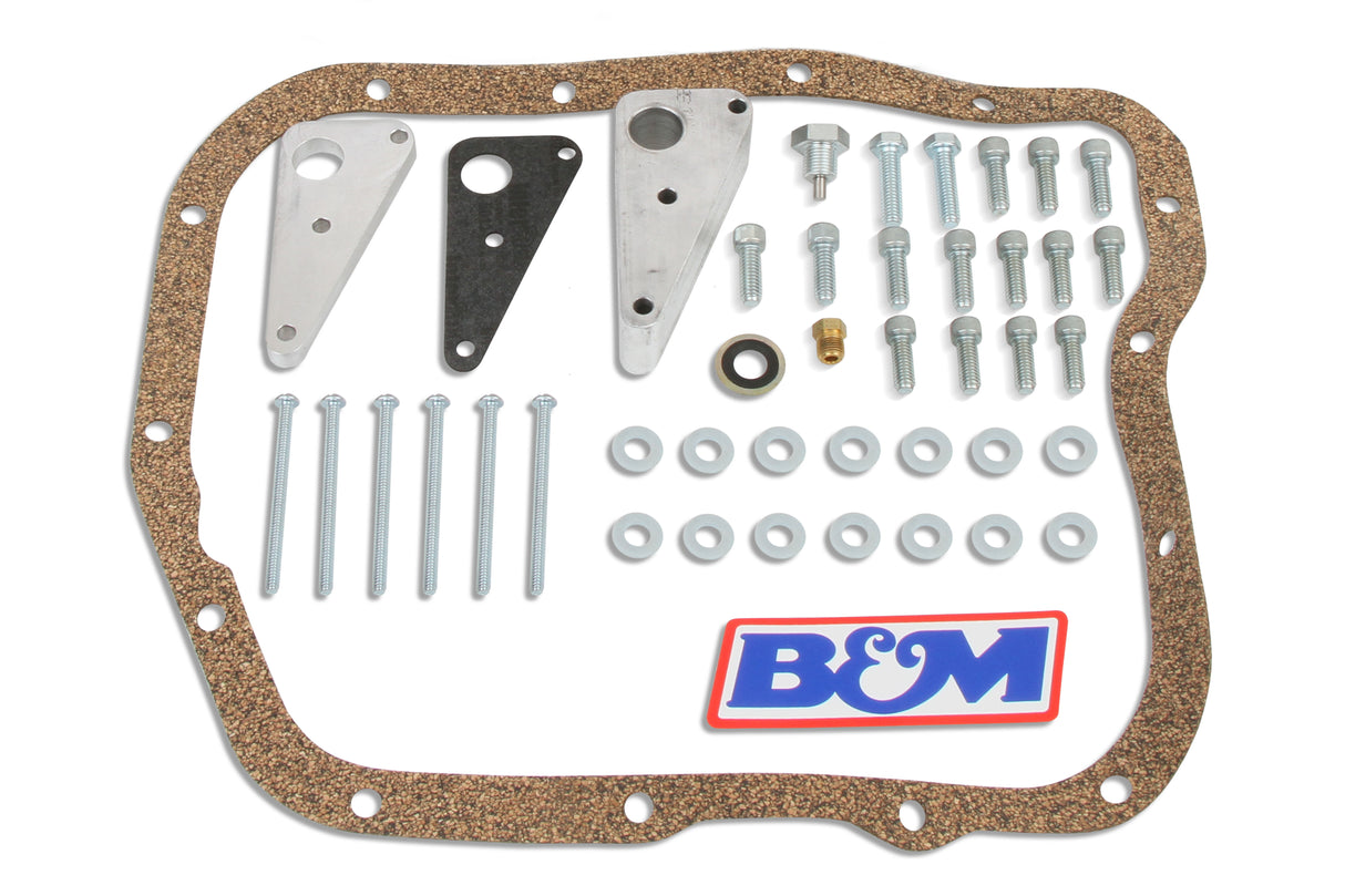 B&M Hi-Tek Deep Transmission Pan - Aluminum - 10280