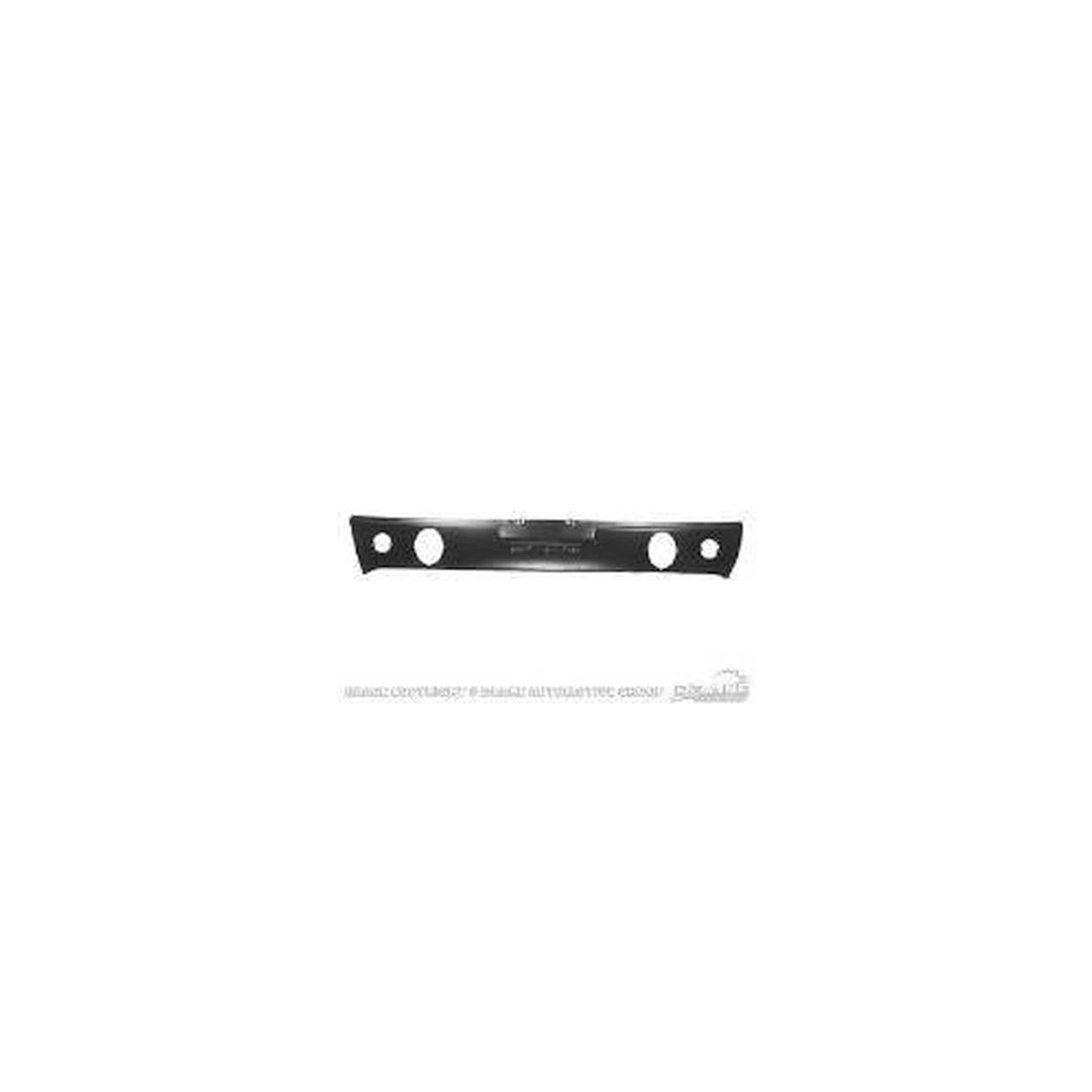 Scott Drake Rear Valance with Back-Up Light Holes - C5ZZ-6540544-DR