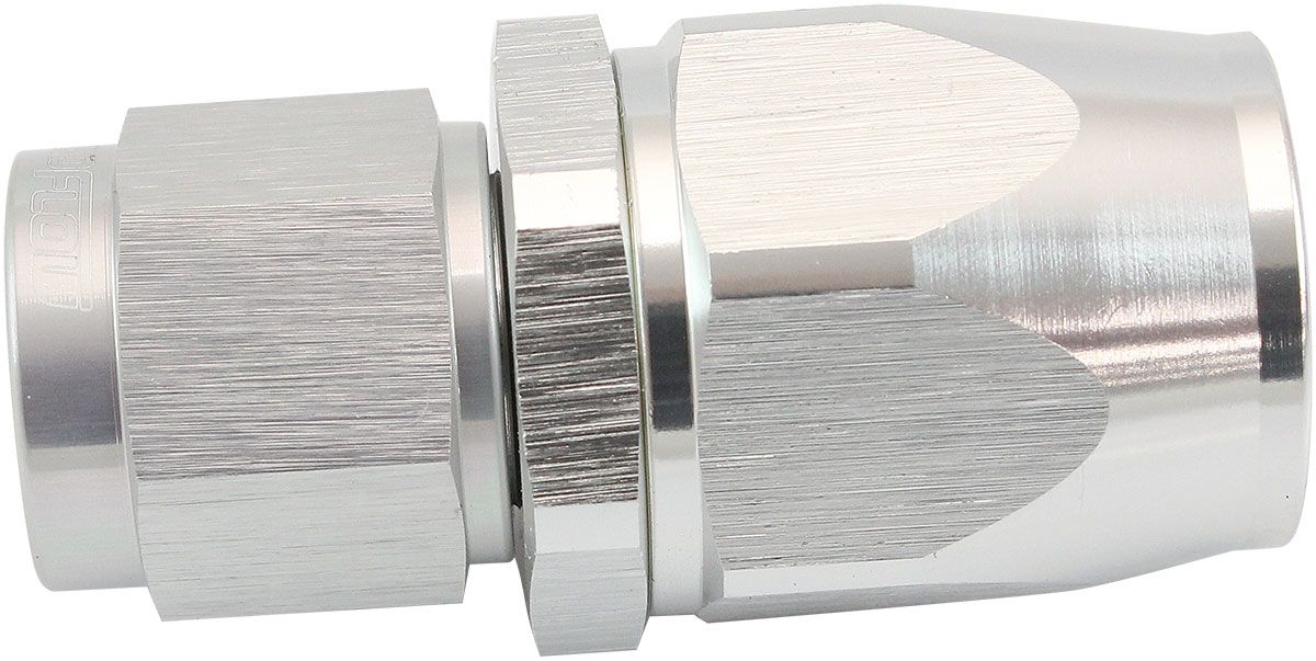 Aeroflow 200 Series Teflon Style One Piece Straight Stepped Hose End -6AN to -8 Hose (AF201-08-06DS) AF201-08-06DS