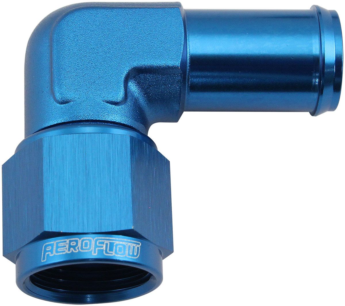 Aeroflow 90° Hose Barb 5/8" to -8AN (AF413-08-10) AF413-08-10