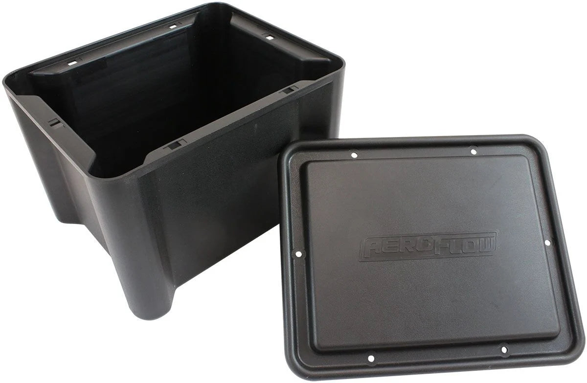 Aeroflow Sealed Battery Box - Black (AF49-4070)