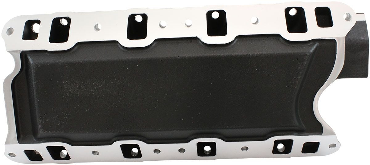 Aeroflow SB Ford 289-302 Windsor EFI Air Gap Single Plane Intake Manifold, Black Finish (AF6290-2000)