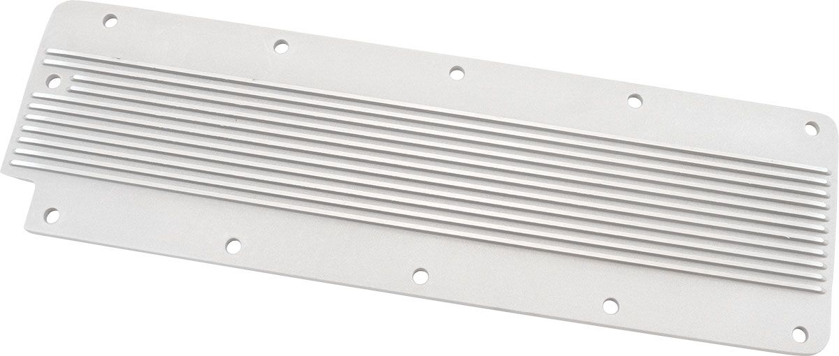 Aeroflow GM LS2 Finned Valley Plate, Natural Cast Finish (AF77-5028) AF77-5028